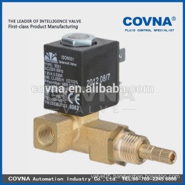 G1/8" direct acting solenoid valve medium:water,steam,hot water material:brass solenoid valve